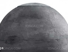 تکسچر جاده آسیب دیده با پیاده رو